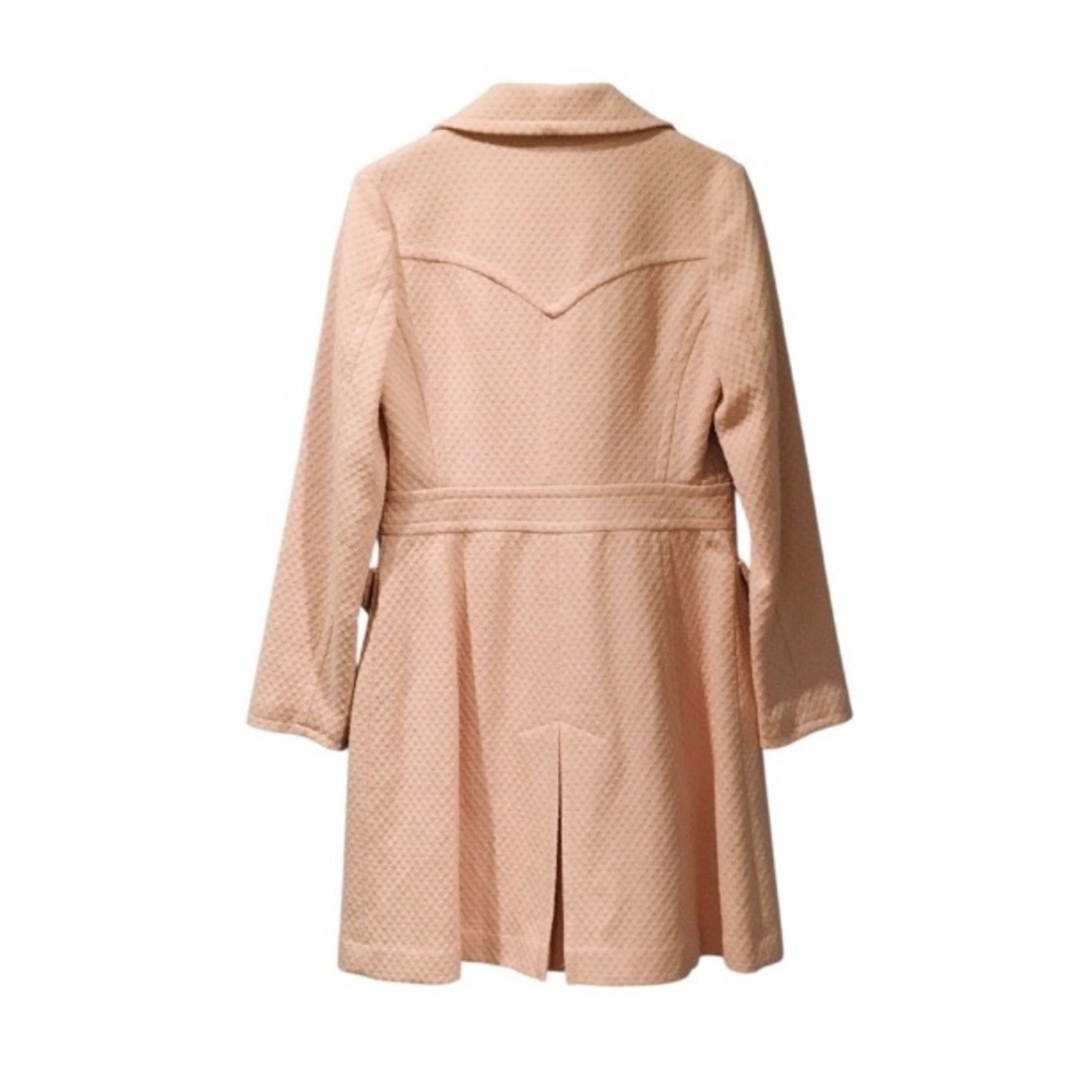 Banana Republic Elegant Pink Quilted Coat M - Picture 2 of 4